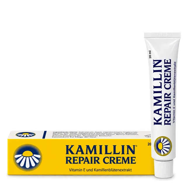 KAMILLIN® REPAIR CREME – Tube und Faltschachtel